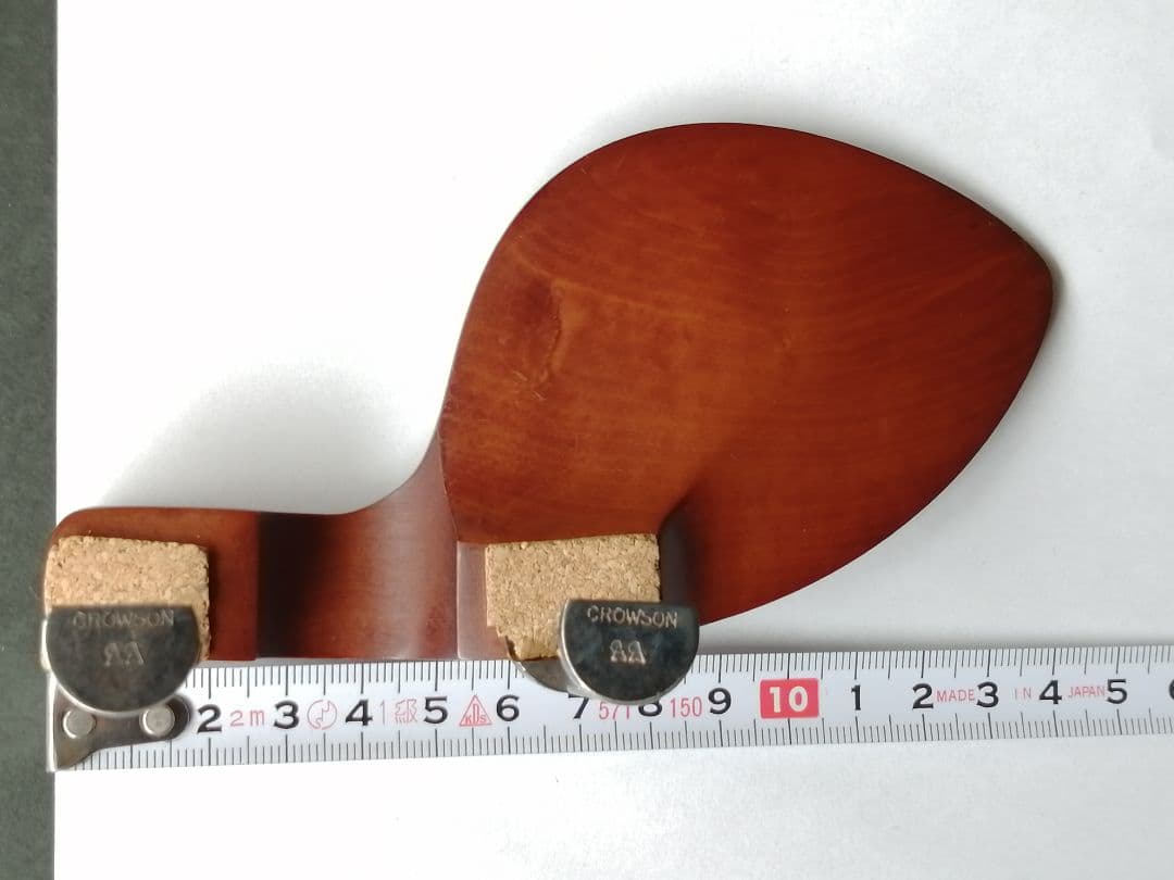 ヴァイオリン　あご当て　CROWSON 　ツゲ材
