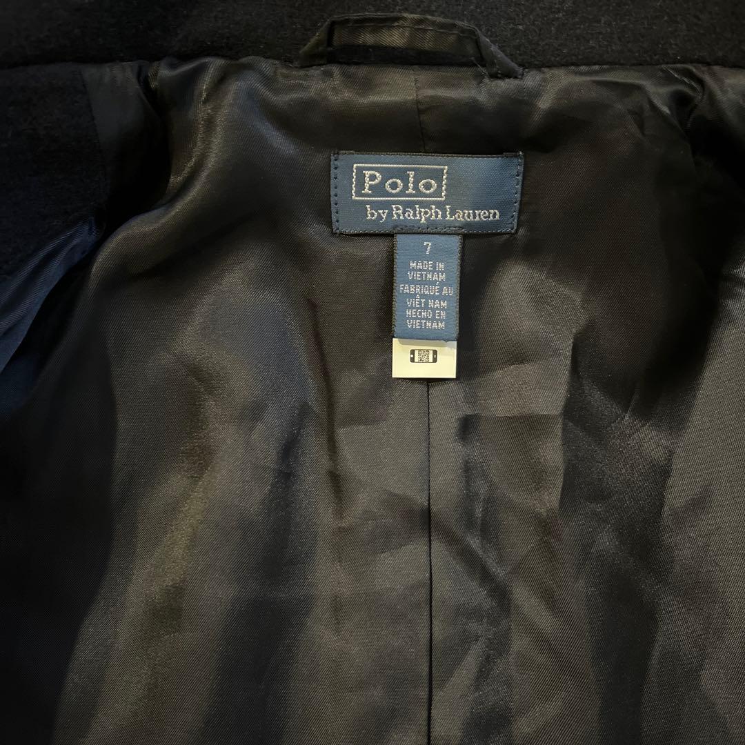 ポロ　ラルフローレン　ピーコート　ジャケット　コート　ウール　130