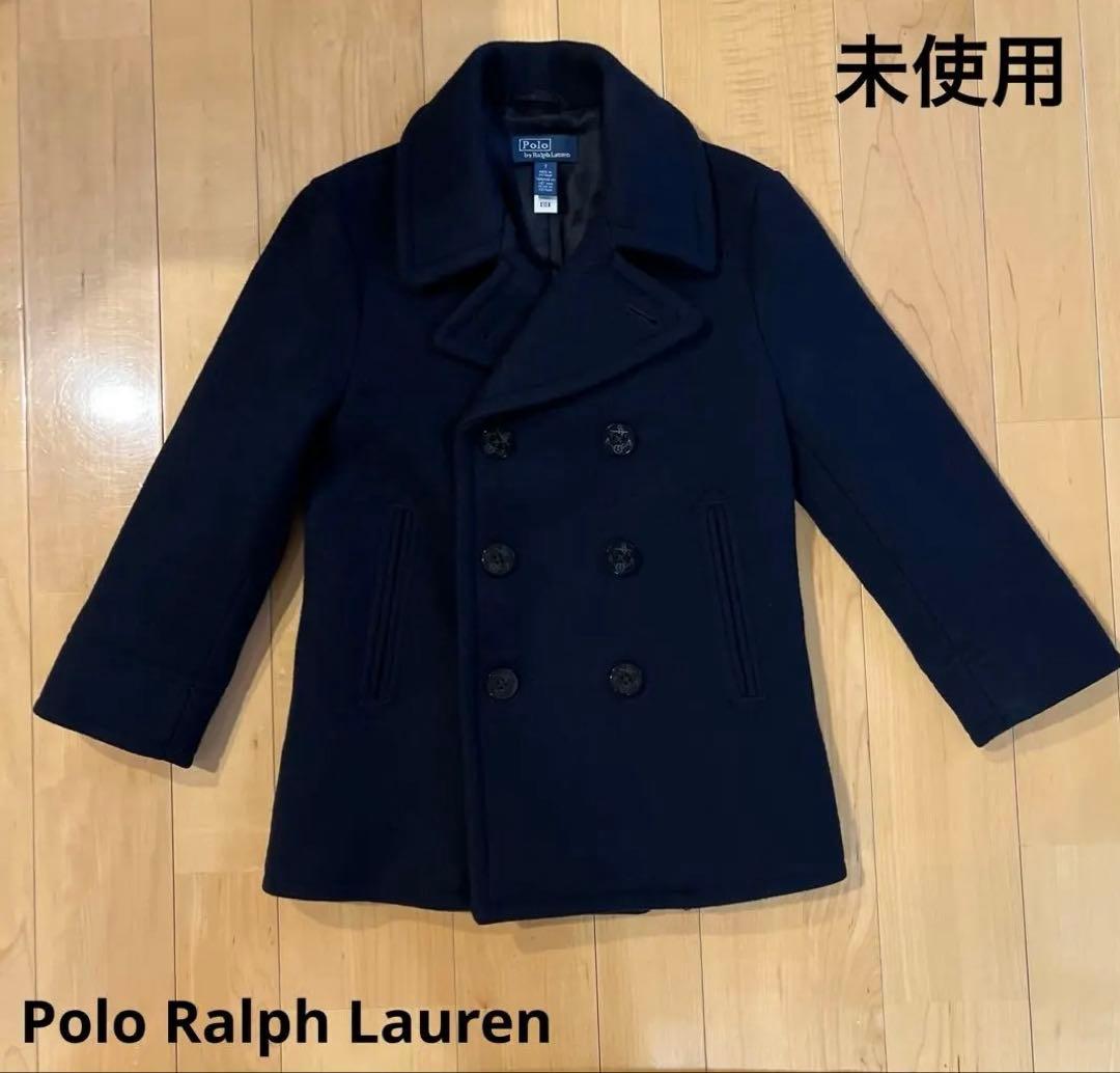 ポロ　ラルフローレン　ピーコート　ジャケット　コート　ウール　130