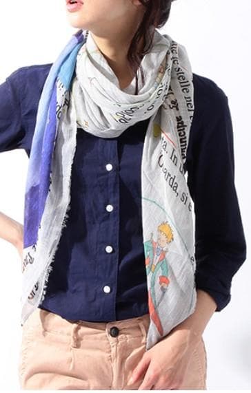 ファリエロ サルティ　Faliero Sarti　ストール　星の王子さま