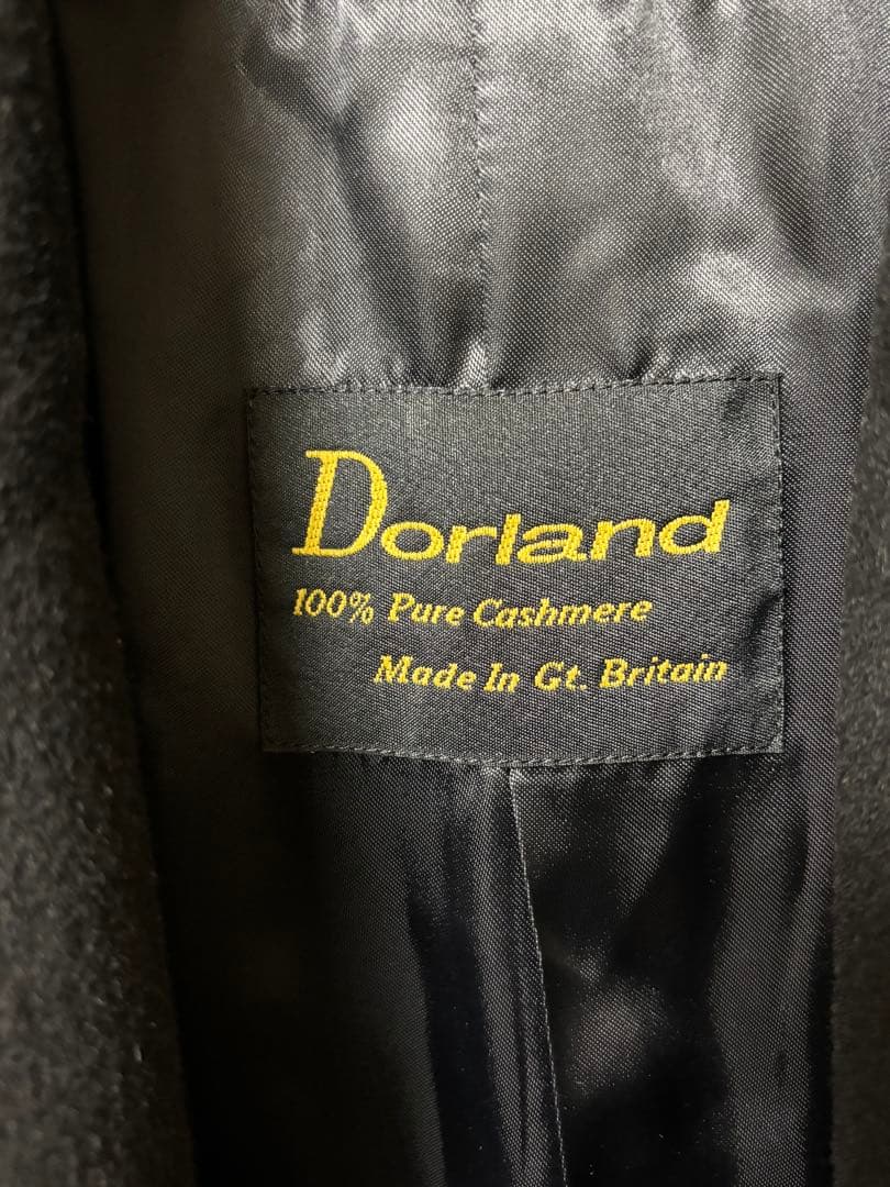 D*D様 英国製 Dorland 最高級 カシミヤ100％ チェスターコート ロ