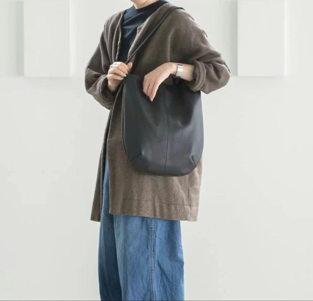 クラシアンドトリップスパブリッシング　2way レザーバッグ　ブラック　牛革