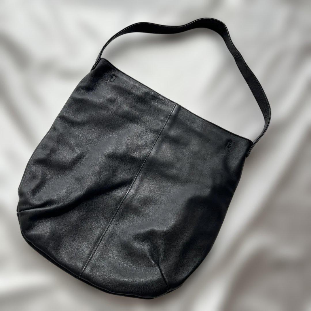 クラシアンドトリップスパブリッシング　2way レザーバッグ　ブラック　牛革