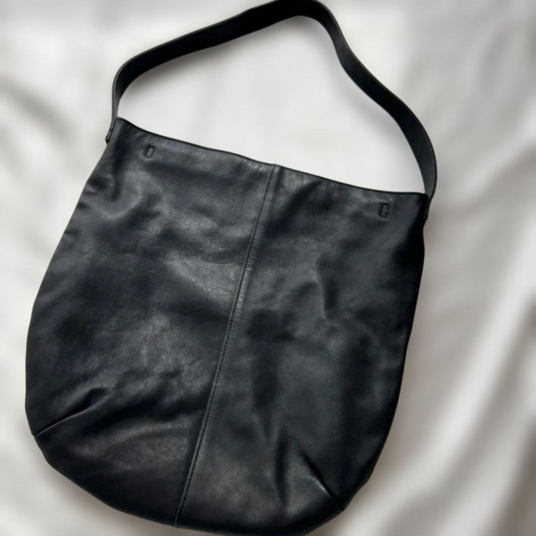 クラシアンドトリップスパブリッシング　2way レザーバッグ　ブラック　牛革