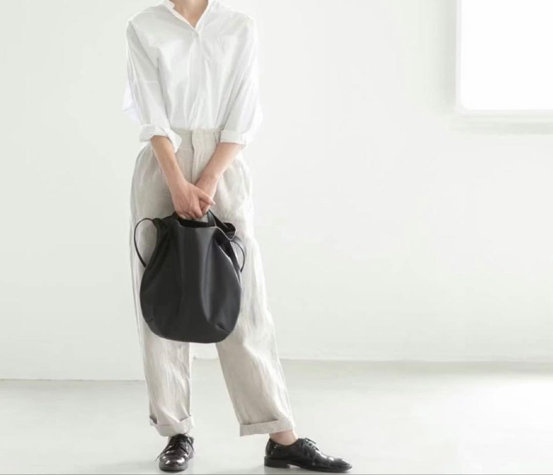 クラシアンドトリップスパブリッシング　2way レザーバッグ　ブラック　牛革