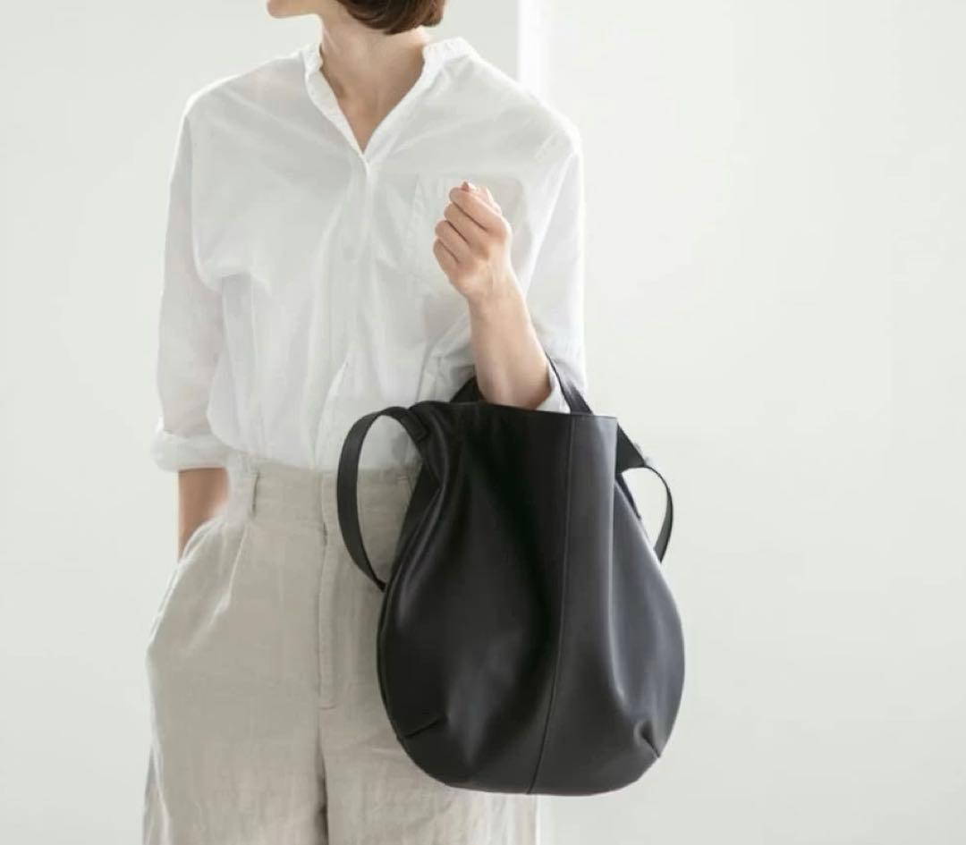 クラシアンドトリップスパブリッシング　2way レザーバッグ　ブラック　牛革