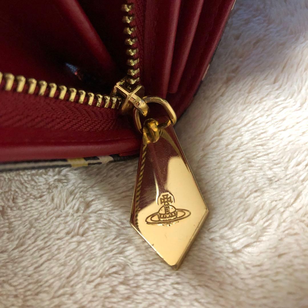 Yapoon!ハンドメイド資材　未使用♡ ヴィヴィアンウエストウッド長財布