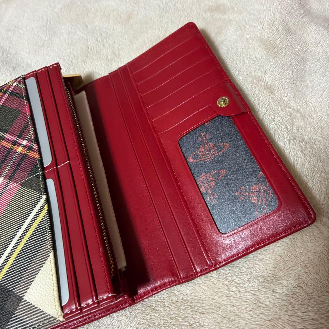 Yapoon!ハンドメイド資材　未使用♡ ヴィヴィアンウエストウッド長財布