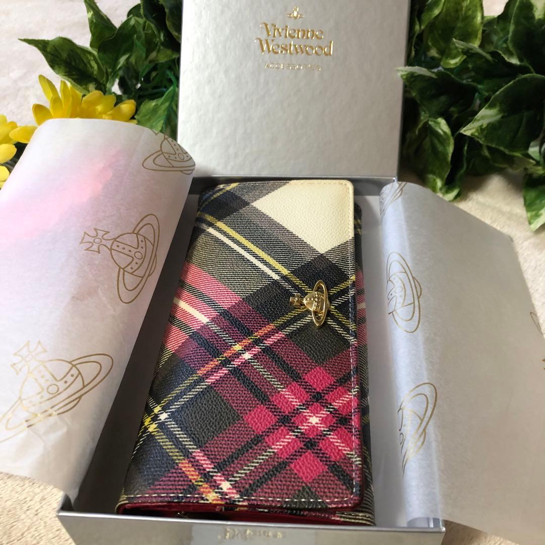 Yapoon!ハンドメイド資材　未使用♡ ヴィヴィアンウエストウッド長財布