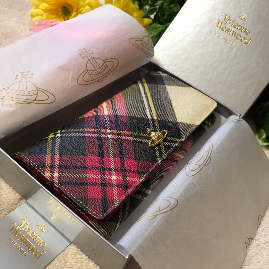 Yapoon!ハンドメイド資材　未使用♡ ヴィヴィアンウエストウッド長財布