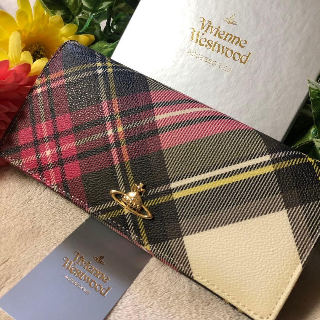 Yapoon!ハンドメイド資材　未使用♡ ヴィヴィアンウエストウッド長財布