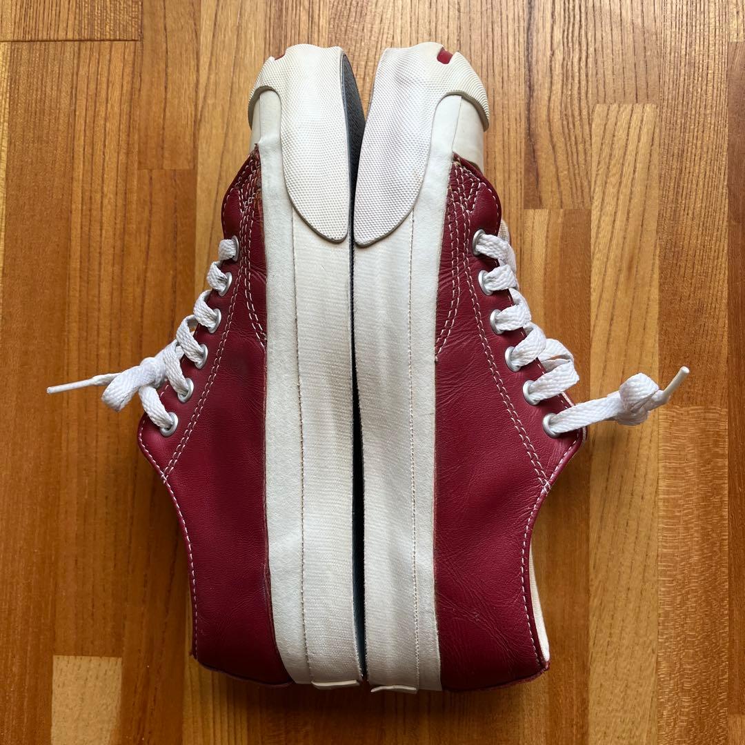 コンバース ジャックパーセル 90's USA製 24cm レッド レザー