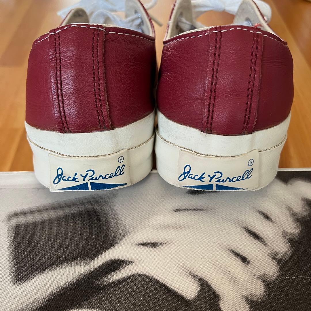 コンバース ジャックパーセル 90's USA製 24cm レッド レザー