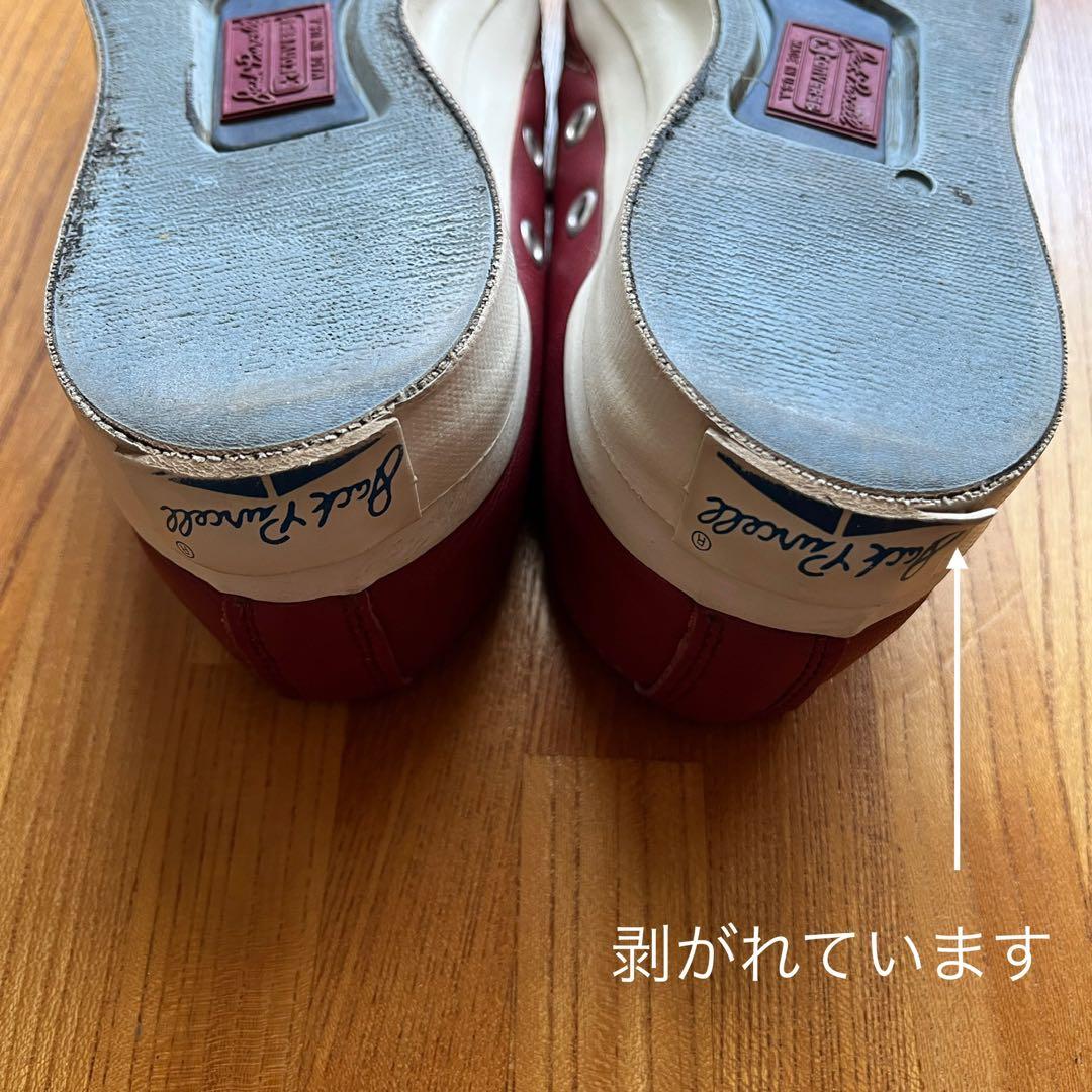 コンバース ジャックパーセル 90's USA製 24cm レッド レザー