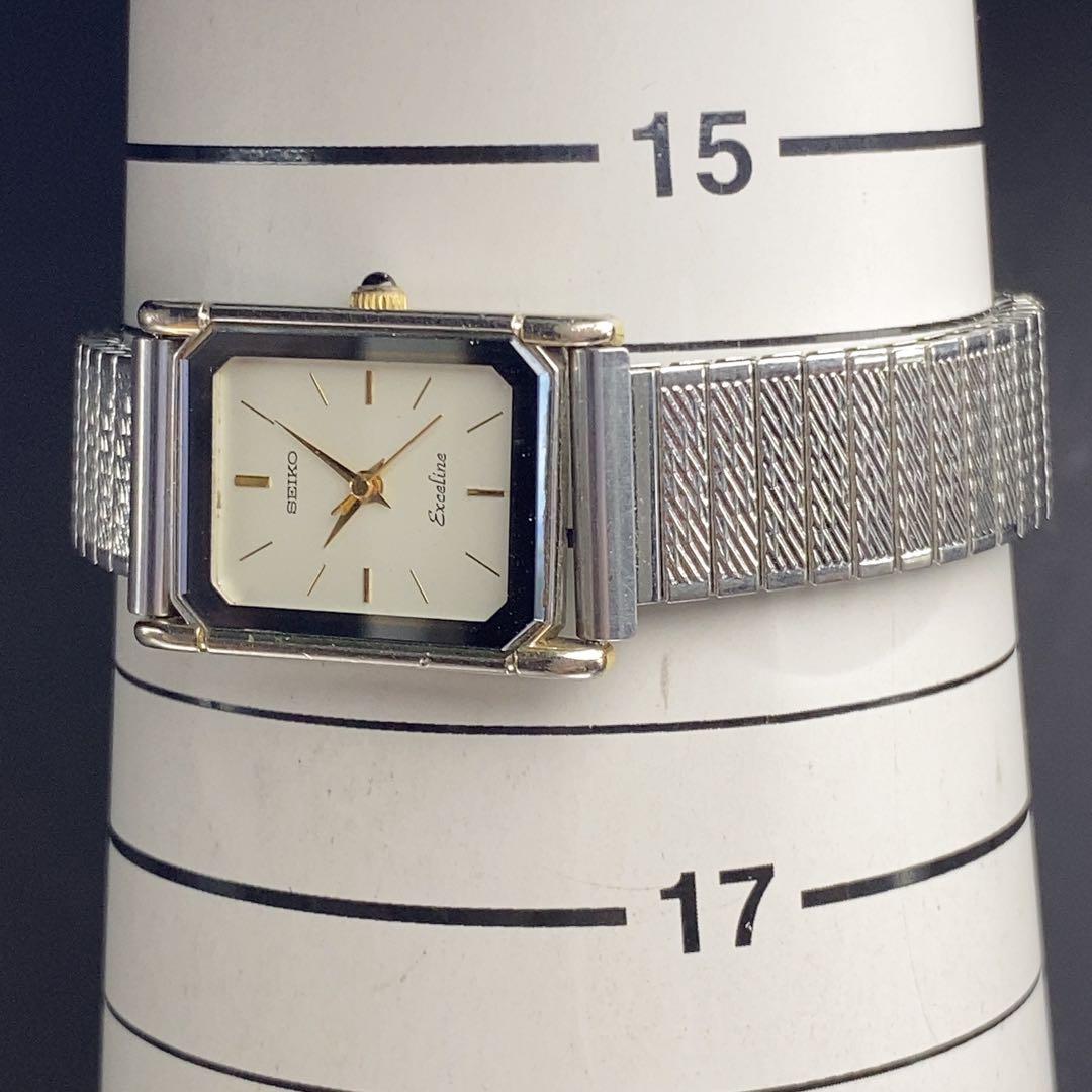 1999年製 SEIKO エクセリーヌ クォーツ 電池交換済 日本製