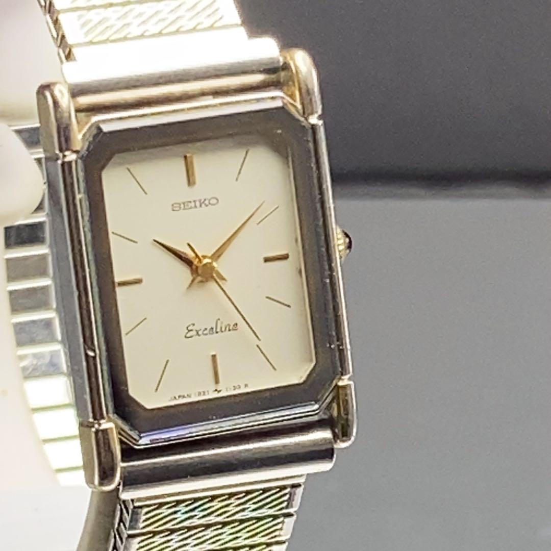 1999年製 SEIKO エクセリーヌ クォーツ 電池交換済 日本製