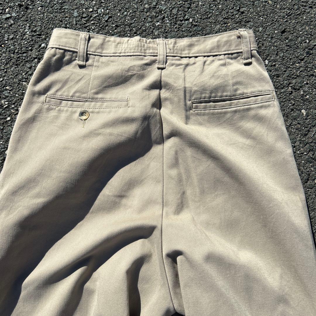 極太 裾幅24cm 2タック 90s 〜 RUSTLER チノパン メキシコ製
