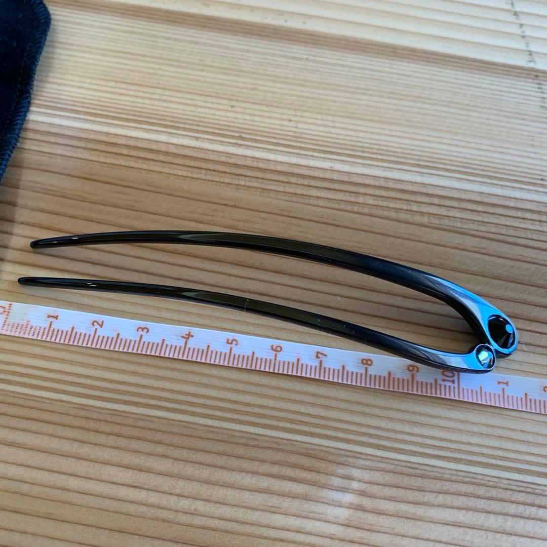 colette malouf ジュエルドキャストメタル Uヘアピン