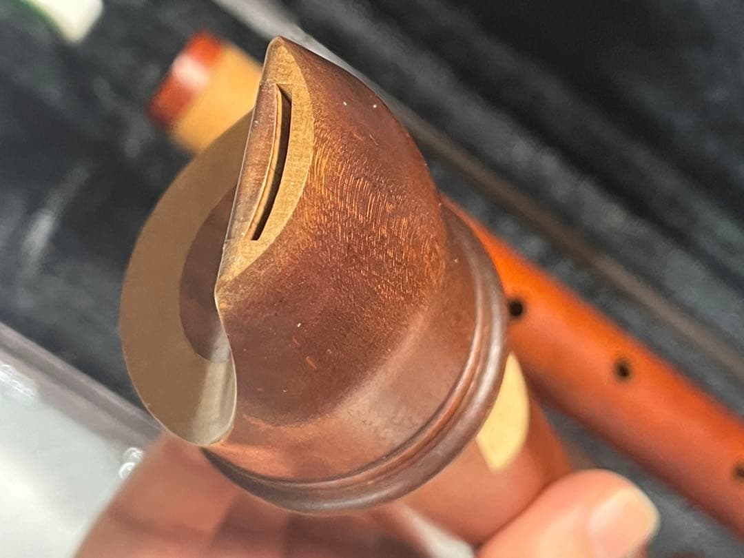 YAMAHA テナーリコーダー YRT-61M 木製 ケース付き