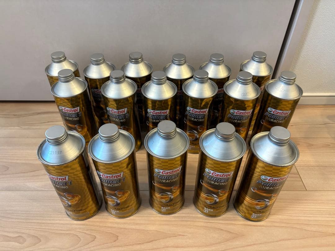 【サボサボ】新品 17本 2ストカストロール エンジンオイル パワーワン