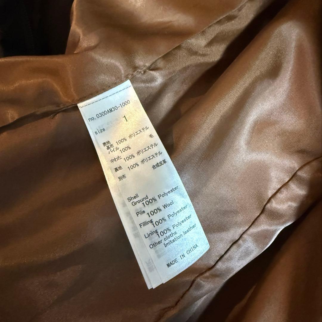 SLY ボアブルゾン