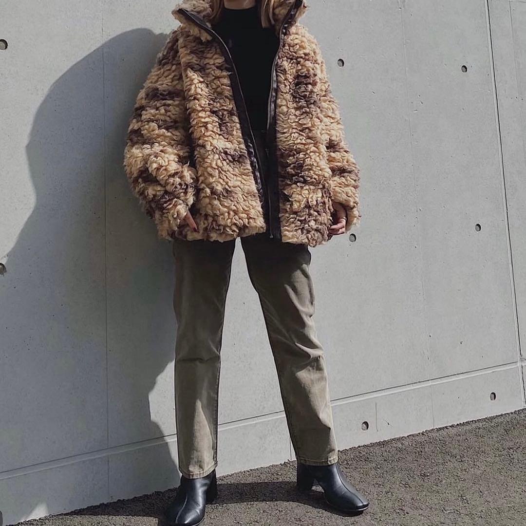 SLY ボアブルゾン