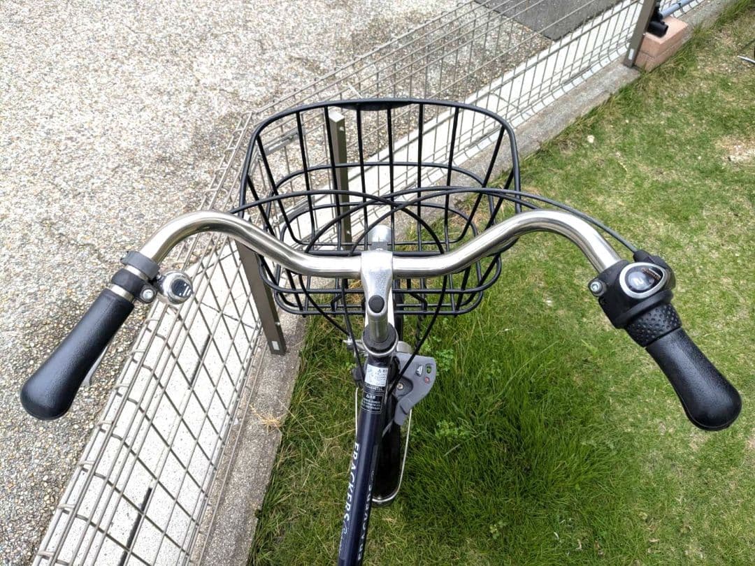 ちえ　FRACKERS チャイルドシート付き自転車