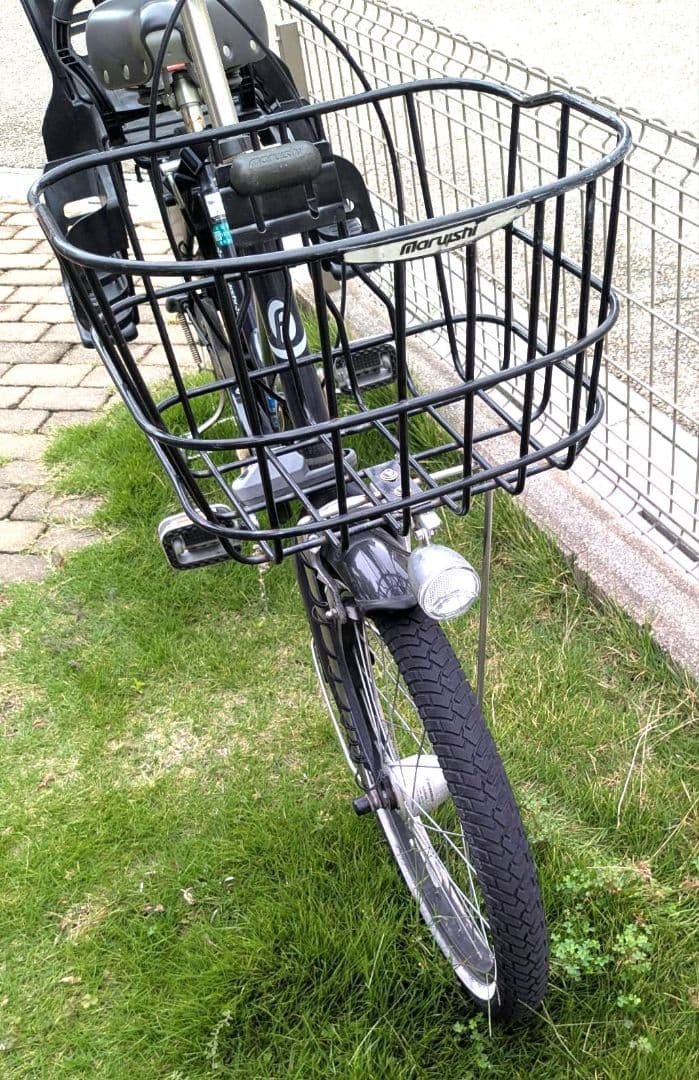 ちえ　FRACKERS チャイルドシート付き自転車