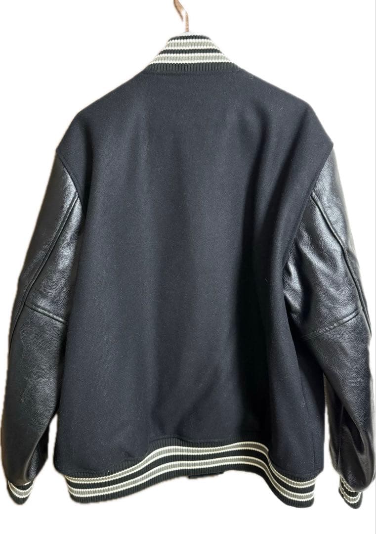 HOUSTON スタジャン メルトン アワードジャケット XXL