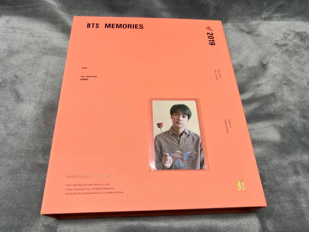 BTS MEMORIES OF 2019 DVD ジン JIN