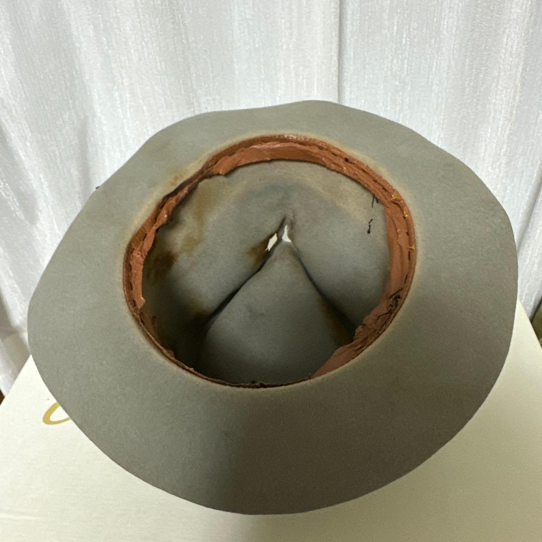 ハードダメージ フェドラハット バーン加工 ジョニーデップ ニックフーケ