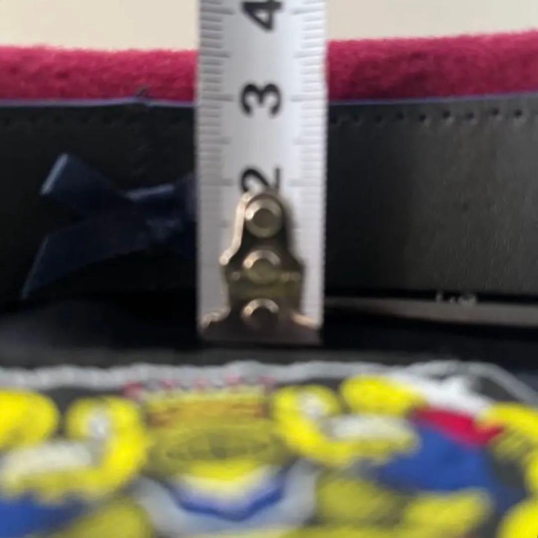 【未使用】本革ベルト LAULHERE ベレー帽 ボルドー レッド ロレール