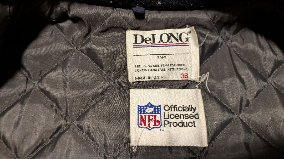 DeLONG Raiders スタジャン サイズ38