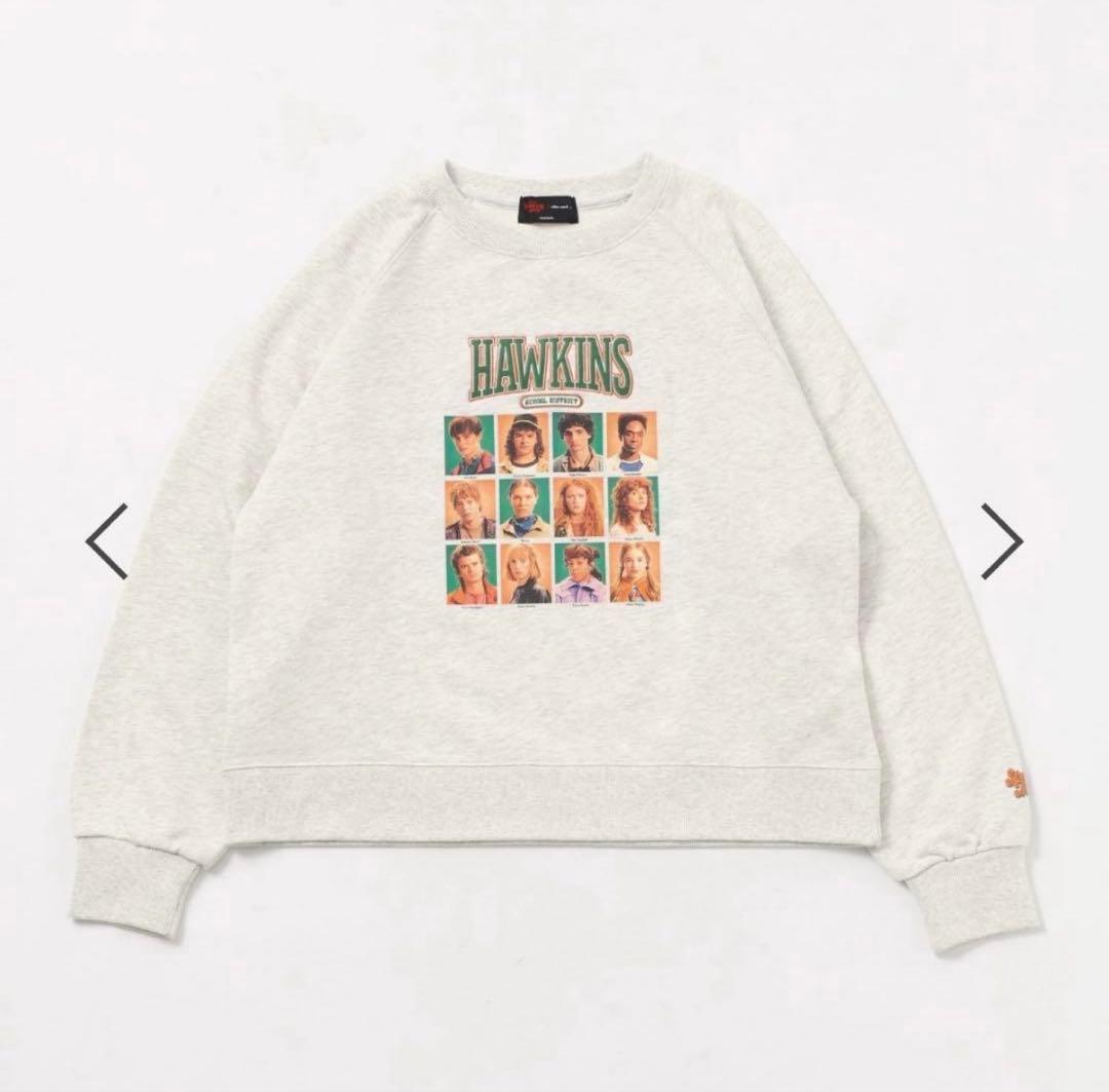 STRANGER THINGS スウェットプルオーバー オートミール