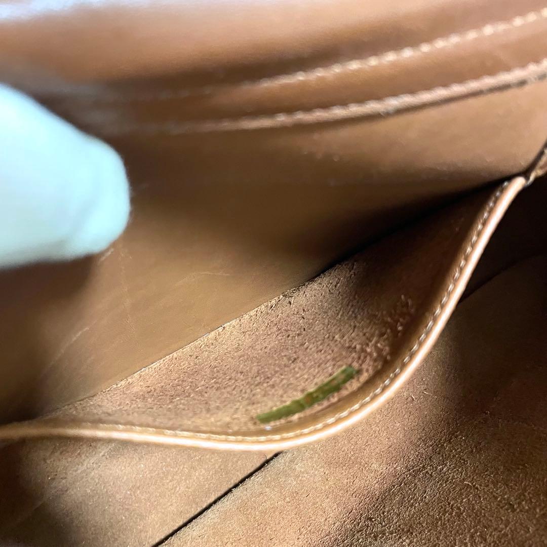 バッグ COACH Vintage Leather Brown Shoulder Bag