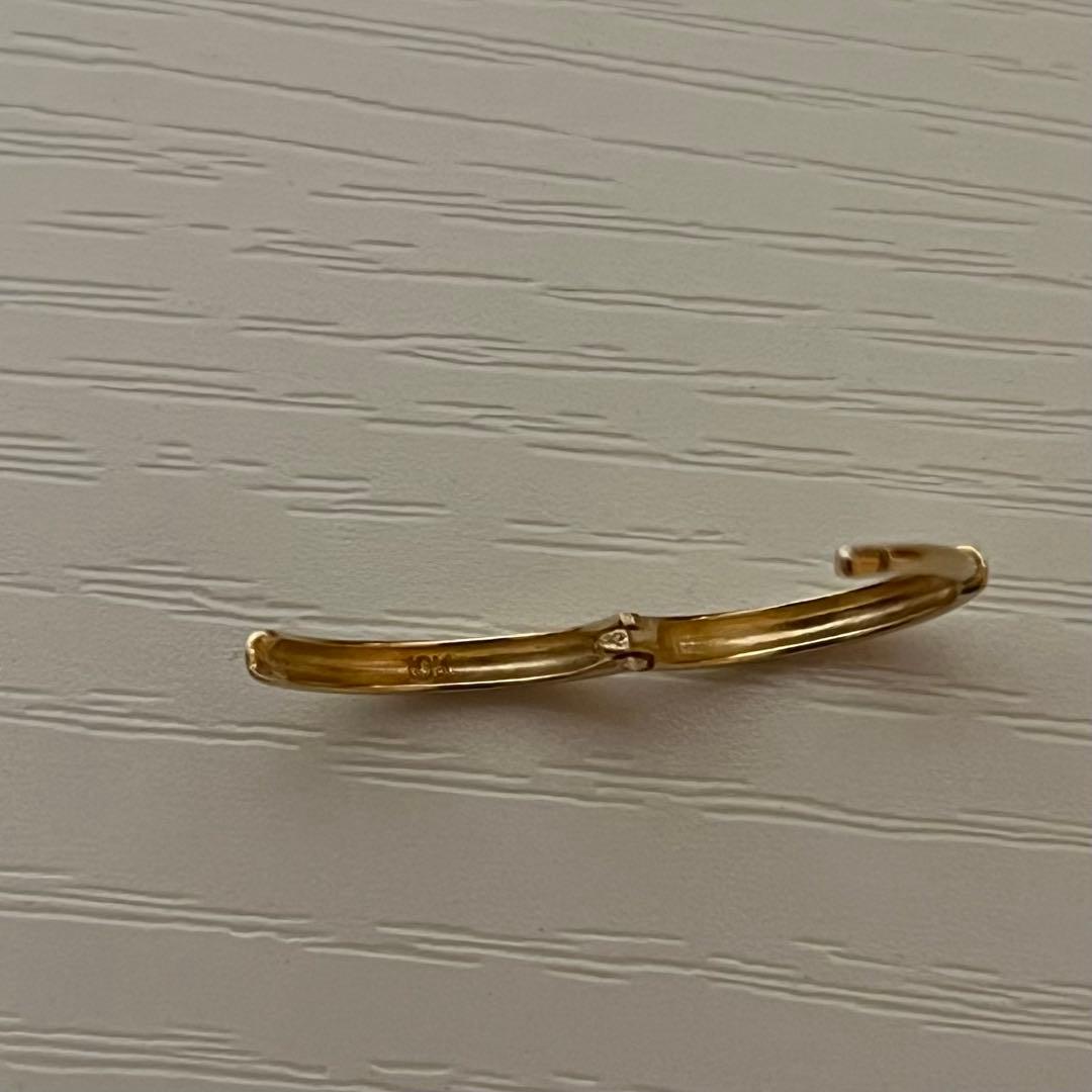 AVALANCHE (アヴァランチ) 10K YG フープピアス