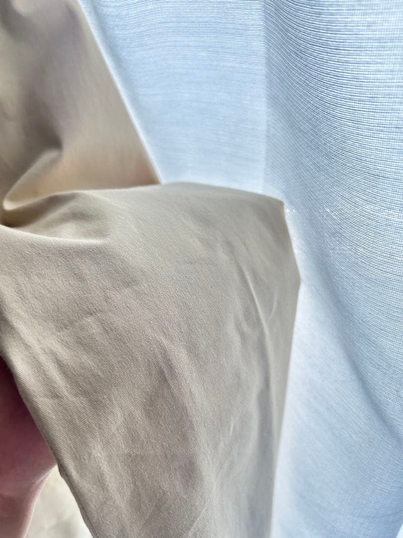 【GINZA Global Style】セットアップ　コットンスーツ　ベージュ