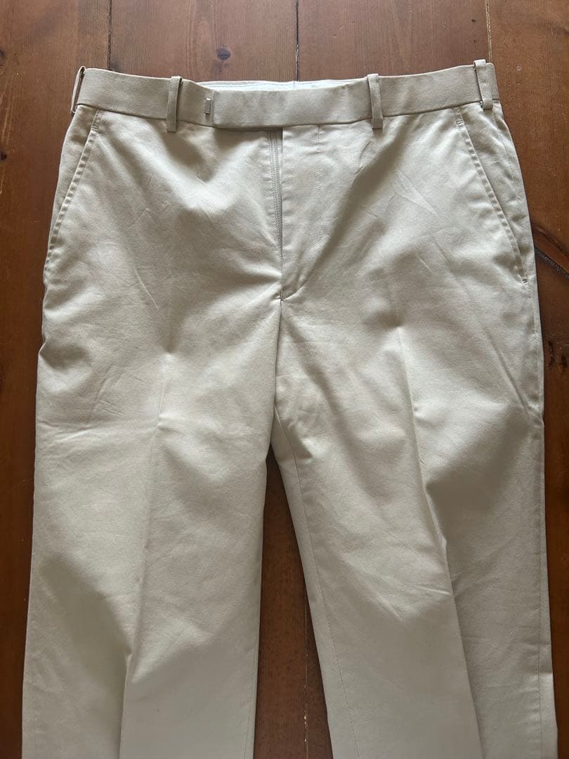 【GINZA Global Style】セットアップ　コットンスーツ　ベージュ