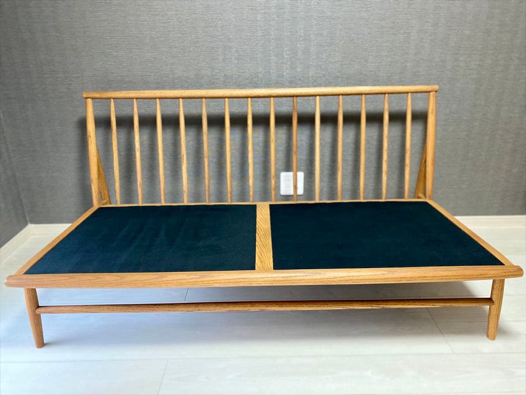 【美品】MOMO NATURAL クラウドソファー　２人掛け