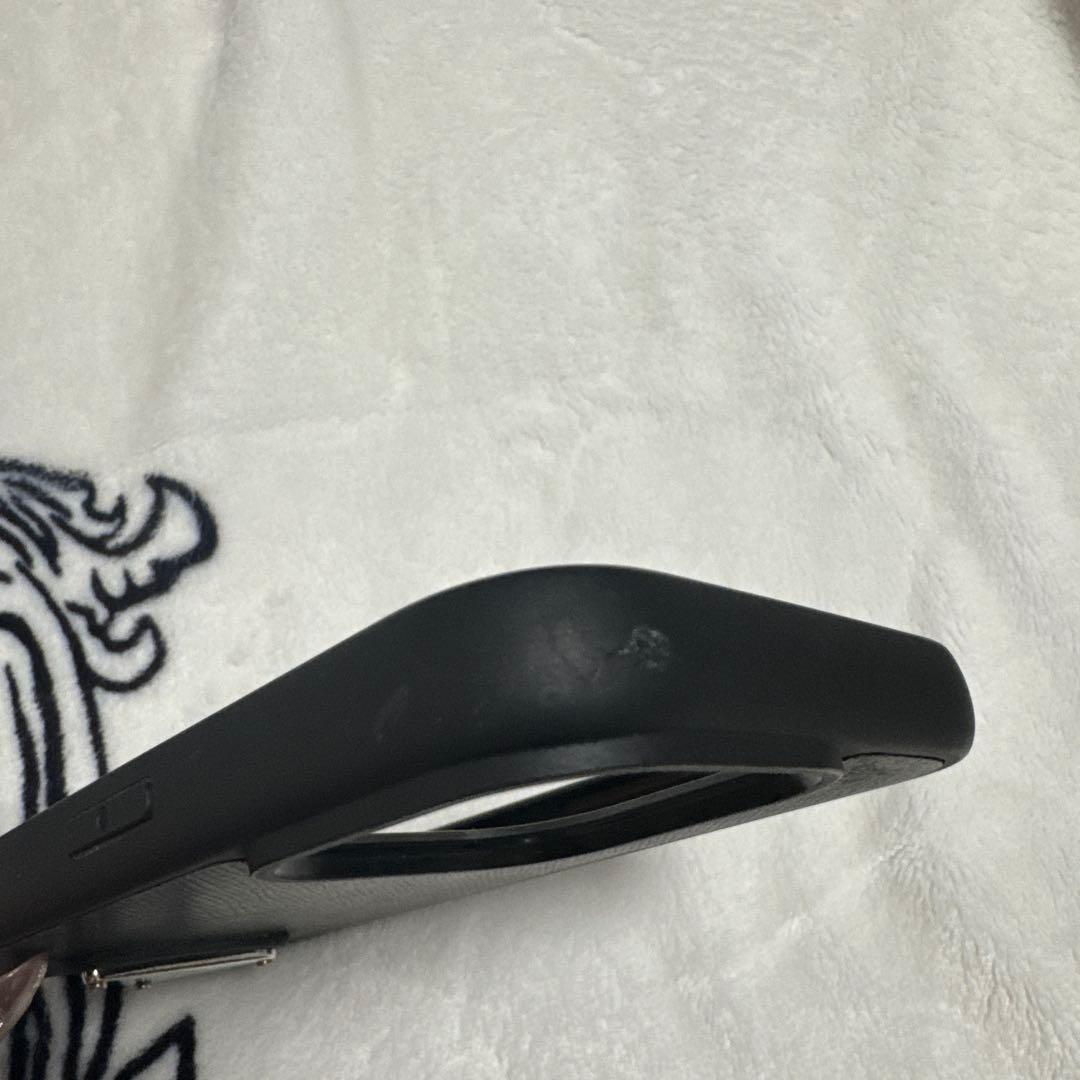 は*な様 PRADA ブラック iPhone15Proケース サフィアーノレザー