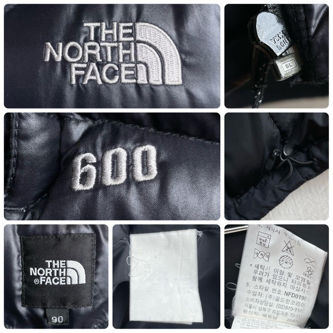 ノースフェイス ダウンベスト ブラック 黒 レディース