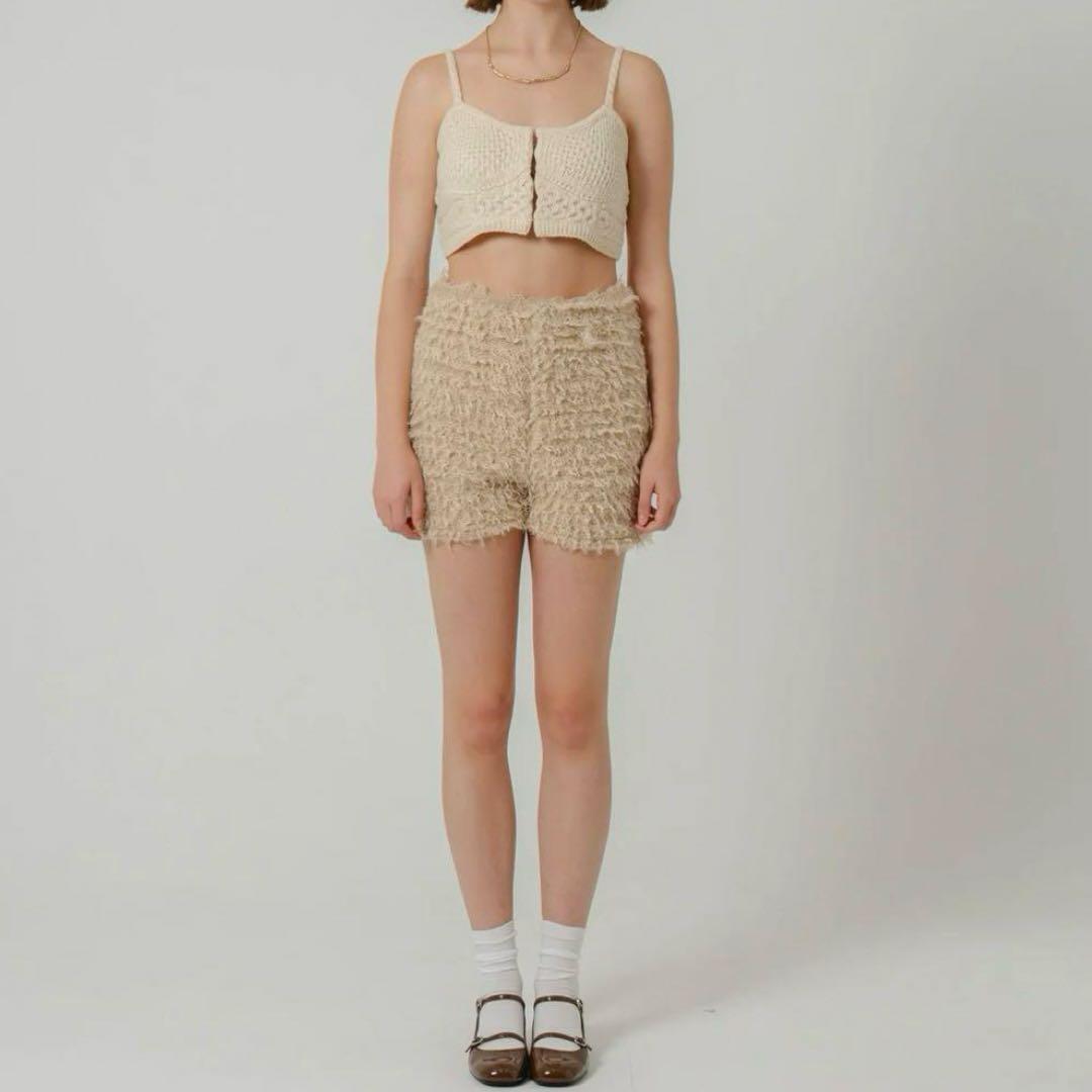 パンツ eaphi FLUFFY SHORT PANTS