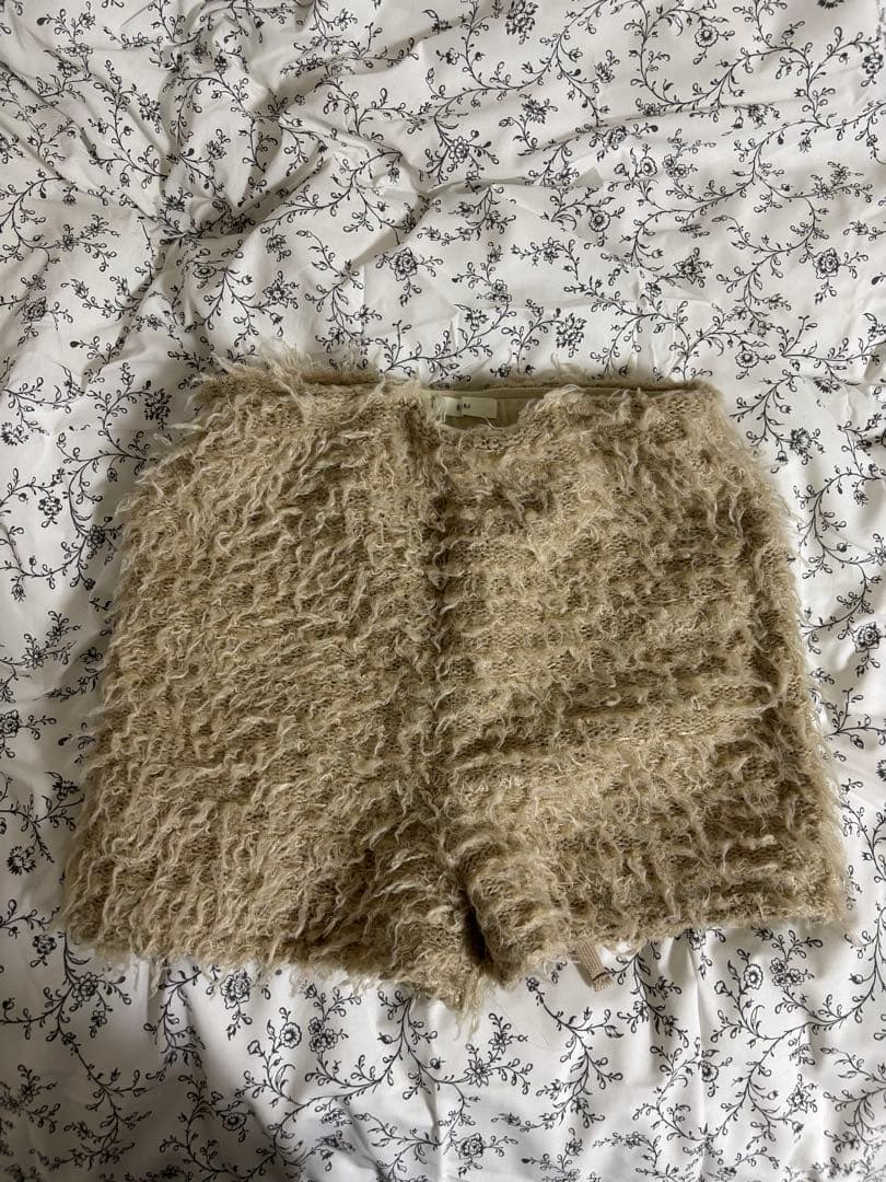 パンツ eaphi FLUFFY SHORT PANTS