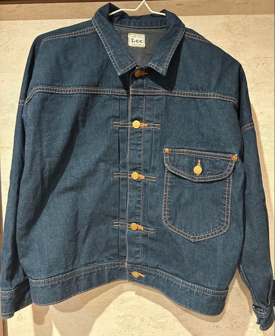 【50s復刻】Lee　1st　COWBOY М　デニム トラッカージャケット