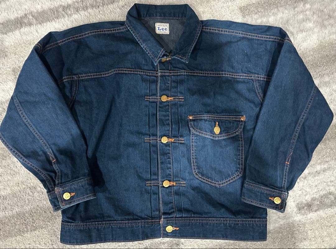 【50s復刻】Lee　1st　COWBOY М　デニム トラッカージャケット