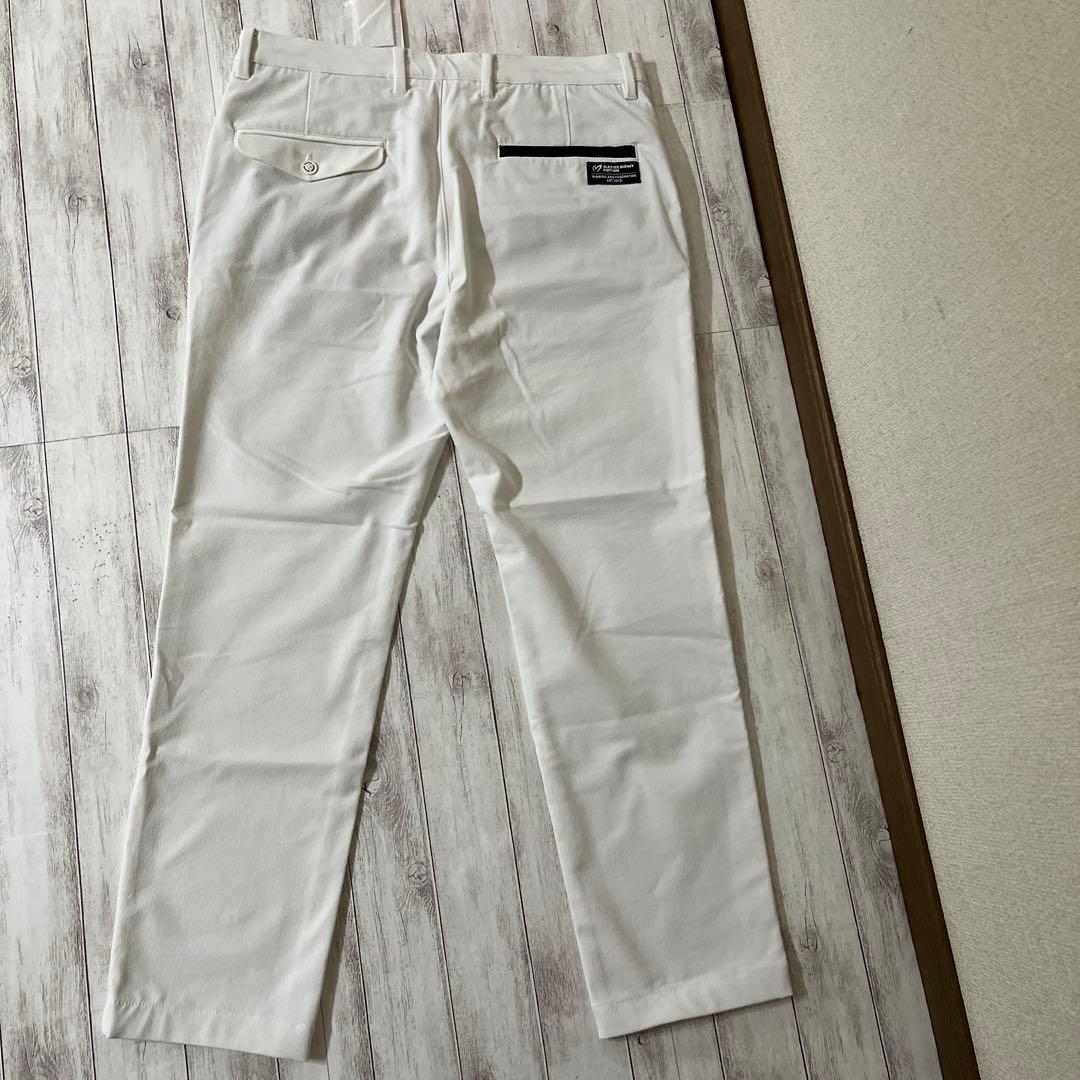 マスターバニーゴルフウエアパンツメンズ5ホワイト新品