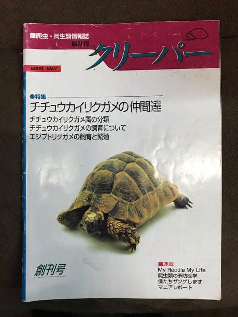 爬虫類両生類情報誌　クリーパー　創刊号