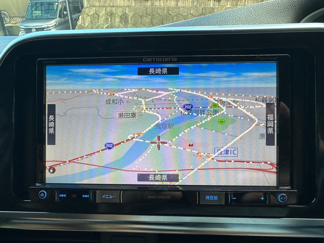 パイオニア カロッツェリア 楽ナビ AVIC-RZ302 7型メモリーナビ