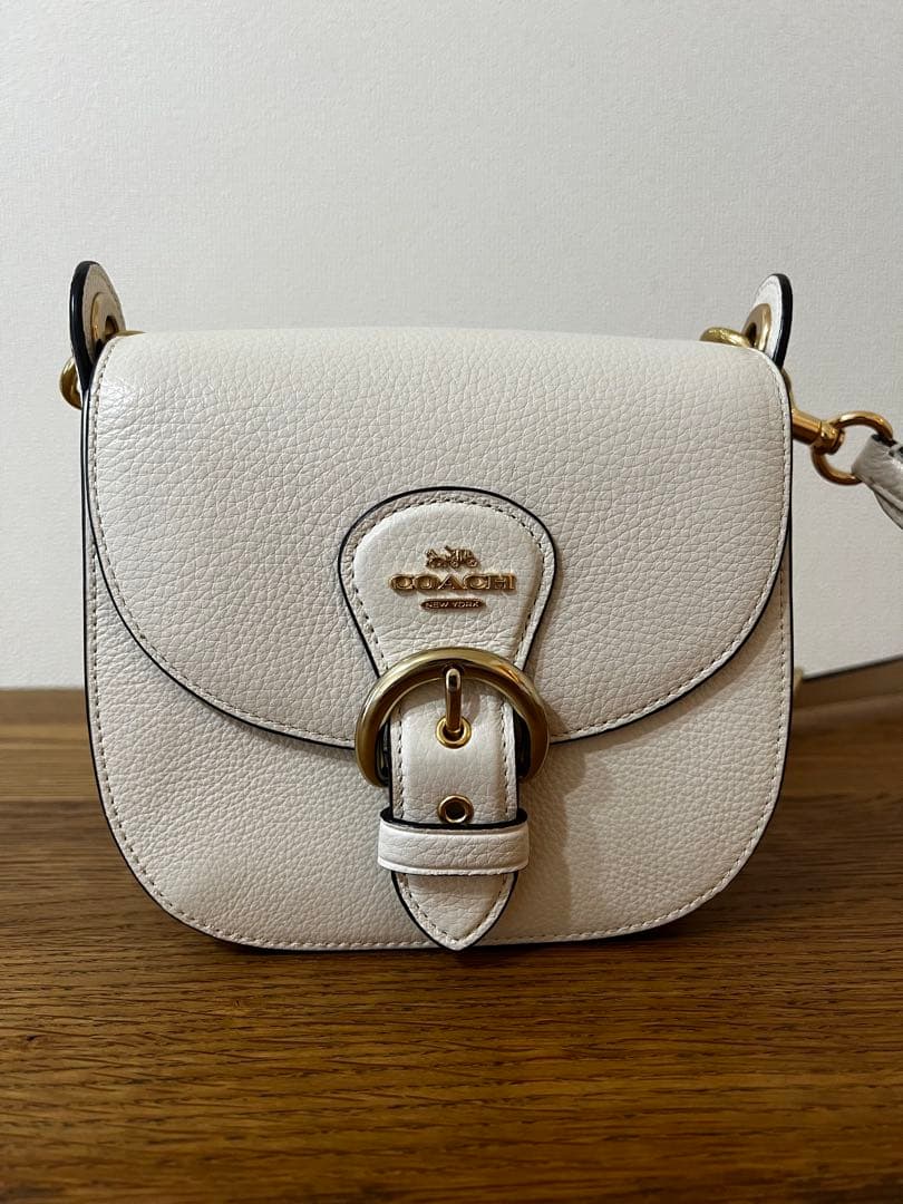 COACH ショルダーバッグ ホワイト 保存袋付き