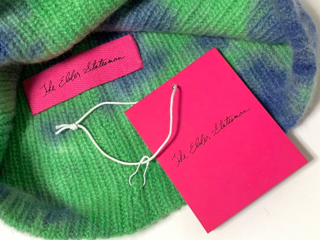 新品《 The Elder Statesman 》Watchman Beanie